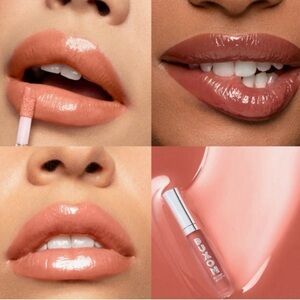 Buxom Plump Shot Sheer Tint Collagen-Infused Lip Serum plush peach